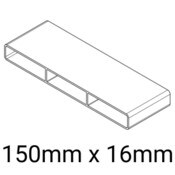 Knotwood Slat 150mm x 16mm (6" x 5/8") - 5650mm (18'6") (40)